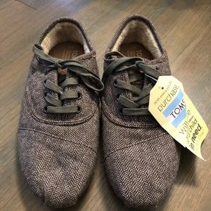 Toms Herringbone Cordones